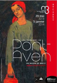 Les peintres de Pont-Aven du musée de Brest. Du 29 mai 2013 au 5 janvier 2014 à Brest. Finistere. 